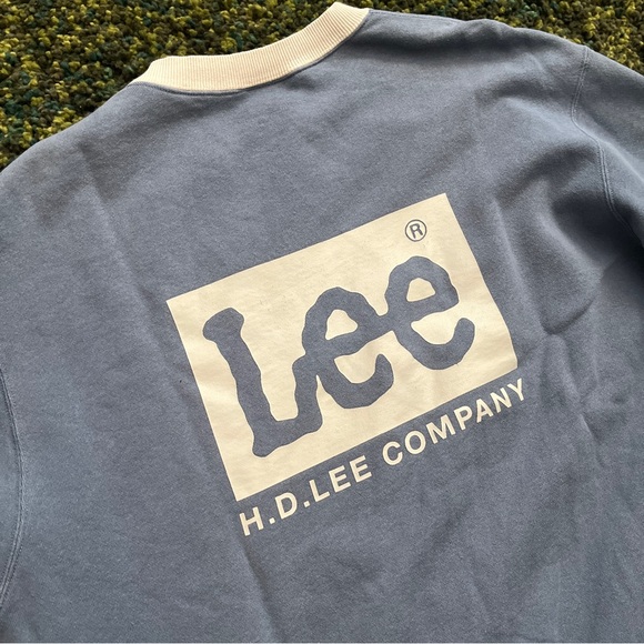 Lee Vintage Blue Sweater (L fits M) - Picture 5 of 7